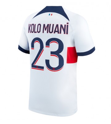 Paris Saint-Germain Randal Kolo Muani #23 Udebanetrøje 2023-24 Kort ærmer